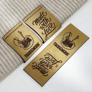 Etiquetas de couro legítimo - EP-M60