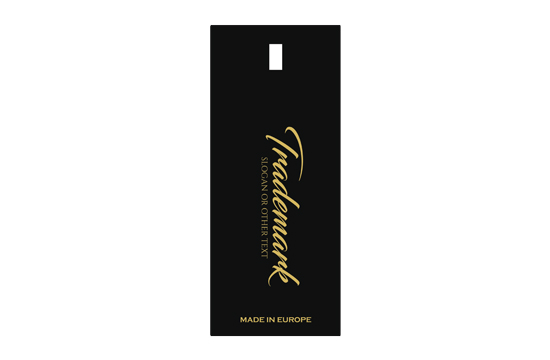 Etiqueta de pendura Model HT-M107