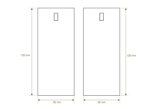 Etiqueta de pendura Model HT-M110