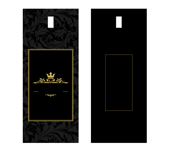 Etiqueta de pendura Model HT-M110