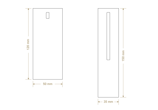 Etiqueta de cartão Model HT-M91