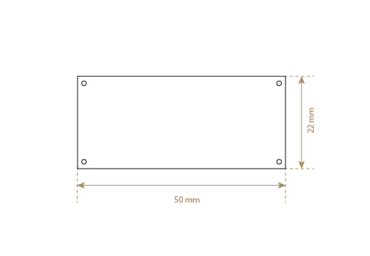 Etiquetas de couro legítimo Model EP-M10