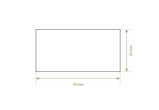 Etiqueta de couro sintético Model EP-M131