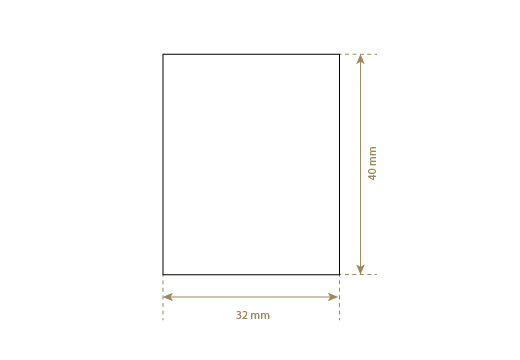 Etiqueta de couro sintético Model EP-M147
