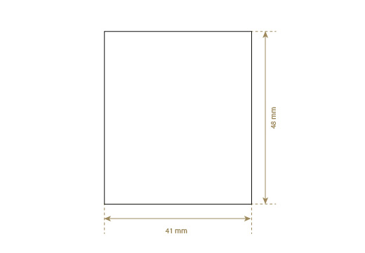 Etiquetas de couro legítimo Model EP-M41