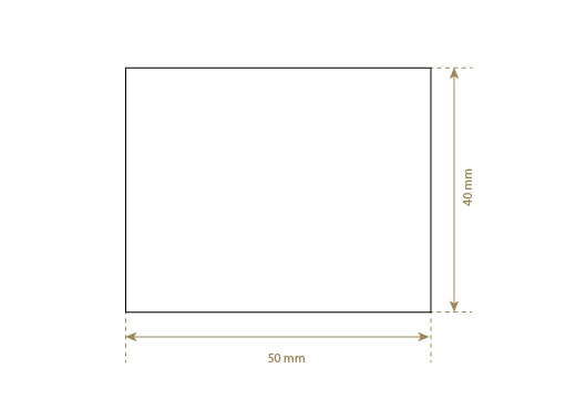 Etiquetas de couro legítimo Model EP-M50