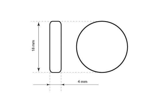 Selo plástico para roupas Model ST-M85