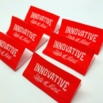 Etiqueta tecida Sheer Style Model WL-M46