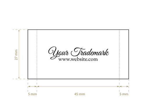 Etiqueta de tecido Lucid Style Model WL-M81